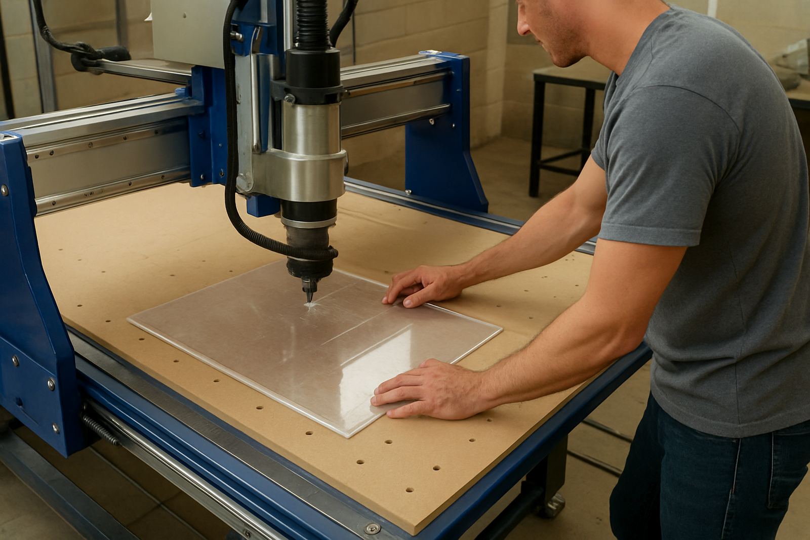 Acrylic Cutting Router